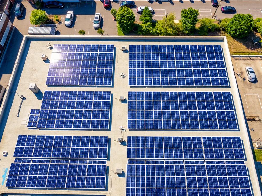 Commercial Solar installation